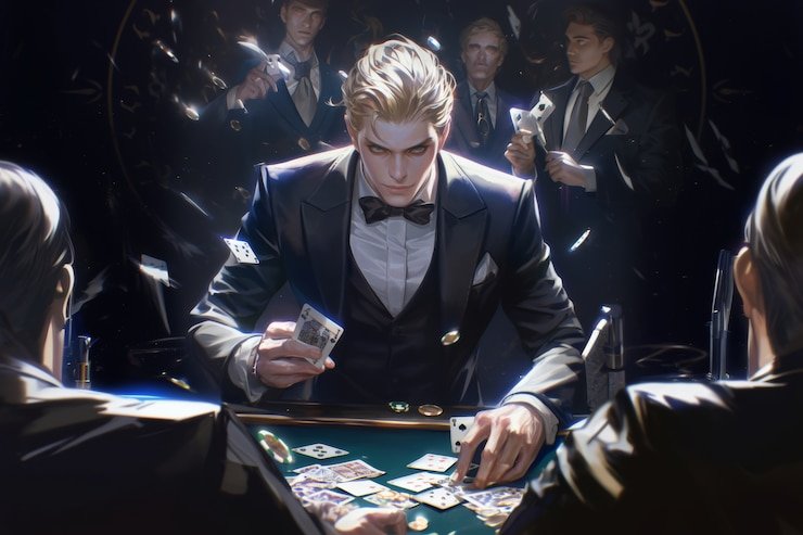 Tampilan pembuka Deuces Wild MH